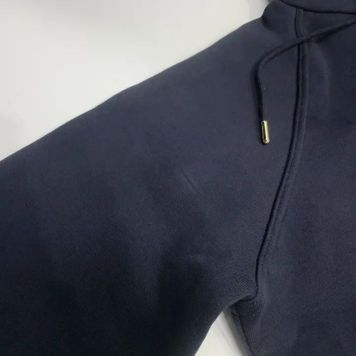Burberry Burberry Blue Color Block Hooded Sweatshirt 0079 Size S / US 4 / IT 40 - 7 Thumbnail
