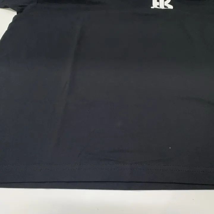 Burberry Burberry Monogram Oversized T-shirt in Black 0079 Size M / US 6-8 / IT 42-44 - 7 Thumbnail