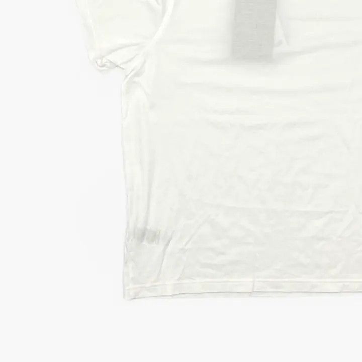 Burberry Burberry Monogram Logo Cotton T-Shirt White 0079 Size XL / US 12-14 / IT 48-50 - 5 Thumbnail