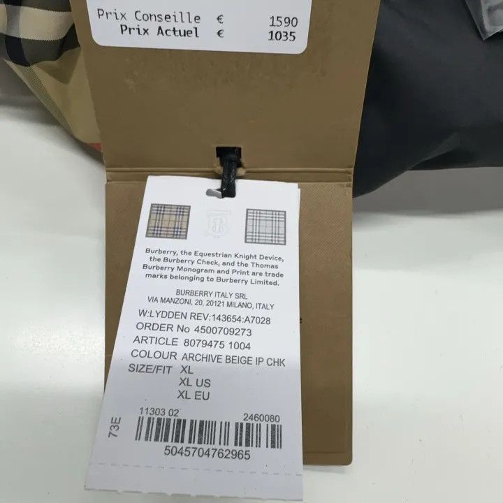Burberry Burberry Reversible Hooded Long Sleeve Jacket 0079 Size XL / US 12-14 / IT 48-50 - 4 Thumbnail