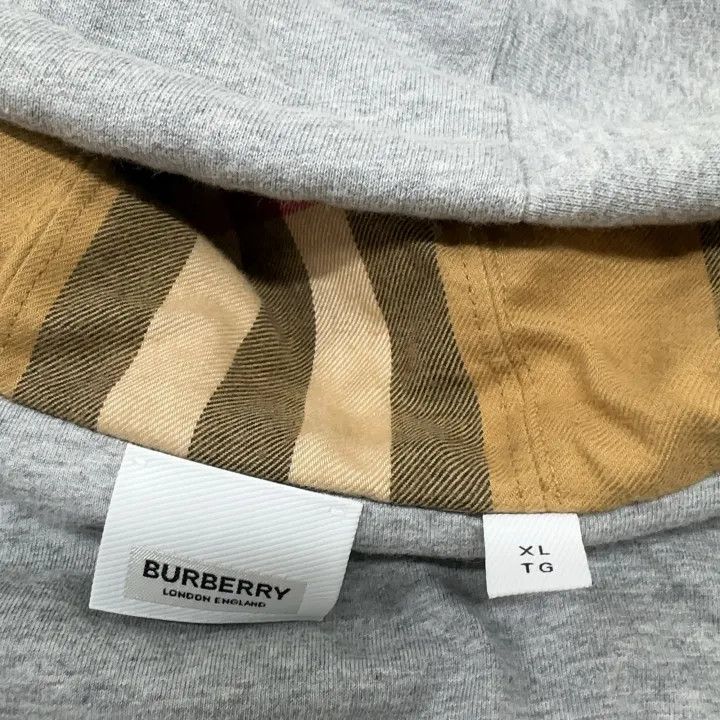 Burberry Burberry FW22 Logo Zip-up Hoodie for Men 0079 Size XL / US 12-14 / IT 48-50 - 5 Thumbnail