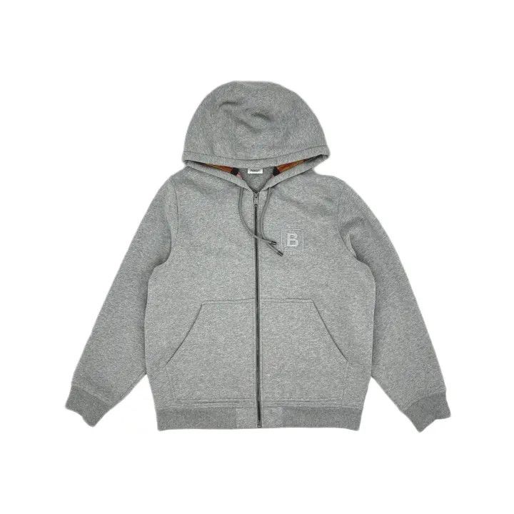 Burberry Burberry FW22 Logo Zip-up Hoodie for Men 0079 Size XL / US 12-14 / IT 48-50 - 2 Thumbnail