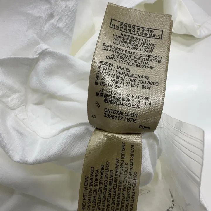 Burberry Burberry Stylish Casual Short Sleeve T-Shirt 0079 Size XL / US 12-14 / IT 48-50 - 4 Thumbnail