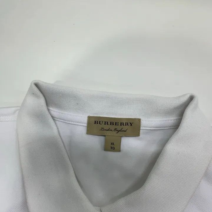 Burberry Burberry Short Sleeve Polo Shirt for Women 0079 Size XL / US 12-14 / IT 48-50 - 12 Thumbnail