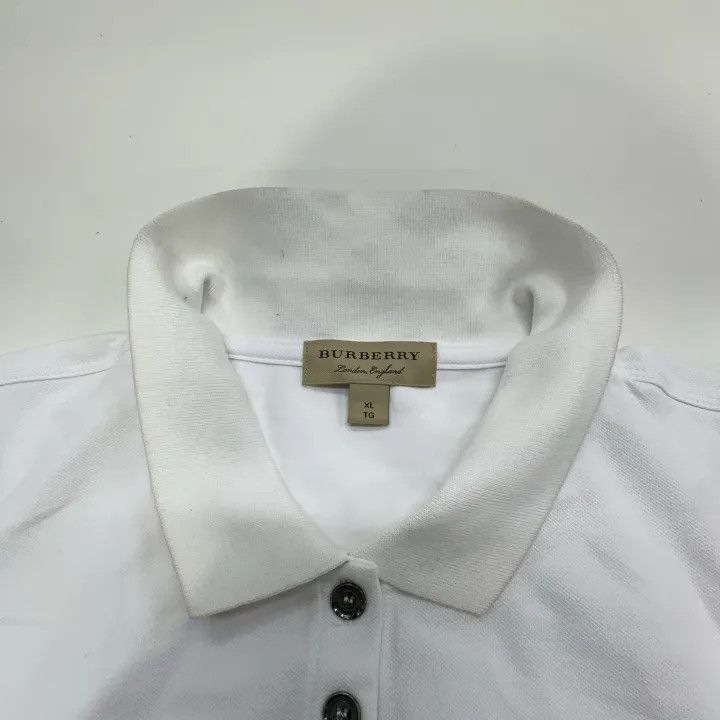Burberry Burberry Short Sleeve Polo Shirt for Women 0079 Size XL / US 12-14 / IT 48-50 - 13 Thumbnail