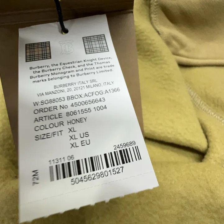 Burberry Burberry FW22 Embroidered Logo Hooded Sweatshirt 0079 Size XL / US 12-14 / IT 48-50 - 5 Thumbnail