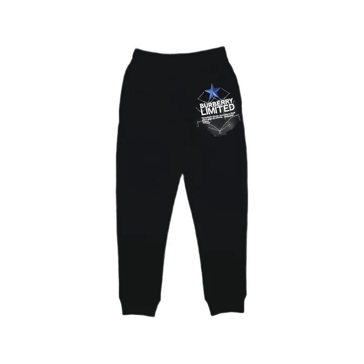Burberry Burberry Black Limited Edition Sweatpants for Women 0079 Size 22" - 2 Thumbnail