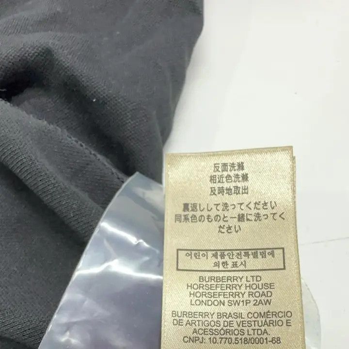 Burberry Burberry Black Casual Polo Shirt for Women 0079 Size XS / US 0-2 / IT 36-38 - 7 Thumbnail