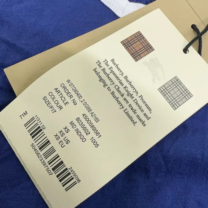 Burberry Burberry Short Sleeve Color Block T-shirt 0079 Size XS / US 0-2 / IT 36-38 - 11 Thumbnail