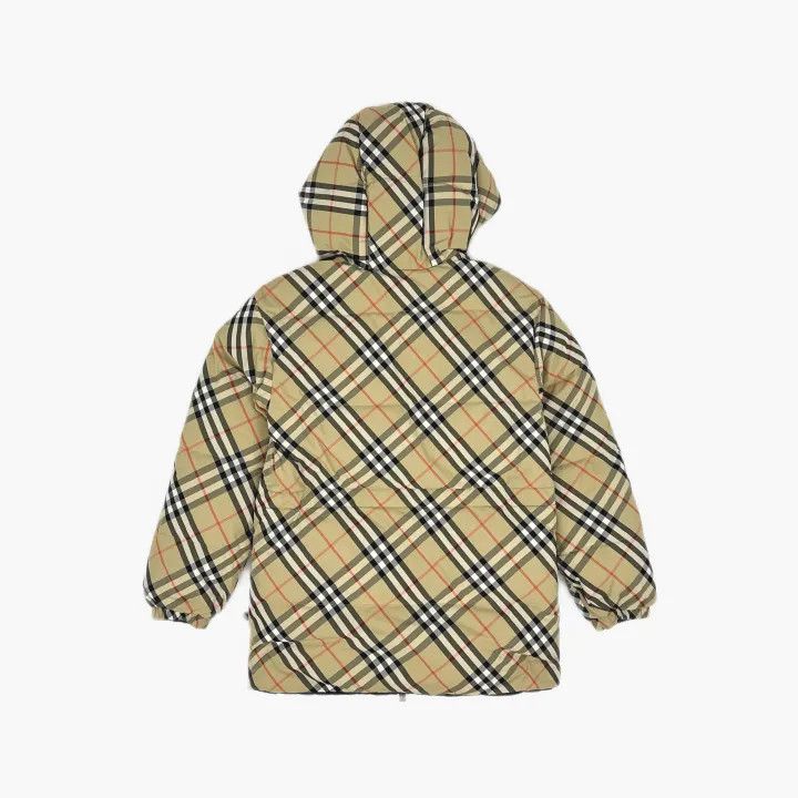 Burberry Burberry FW24 Hooded Plaid Puffer Jacket 0079 Size XS / US 0-2 / IT 36-38 - 3 Thumbnail