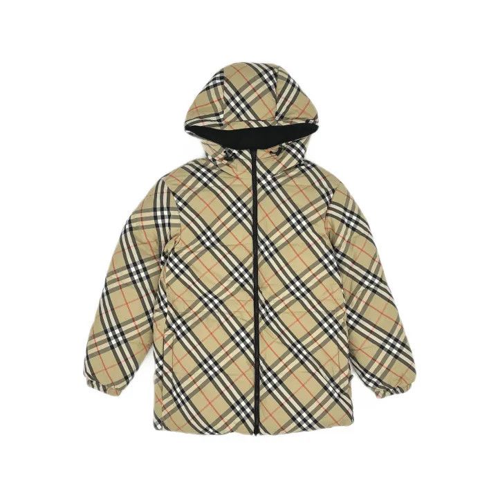 Burberry Burberry FW24 Hooded Plaid Puffer Jacket 0079 Size XS / US 0-2 / IT 36-38 - 2 Thumbnail