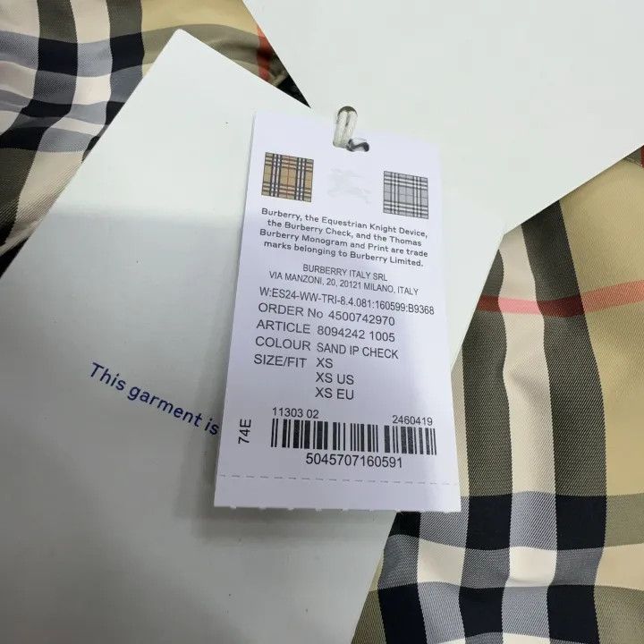 Burberry Burberry FW24 Hooded Plaid Puffer Jacket 0079 Size XS / US 0-2 / IT 36-38 - 6 Thumbnail