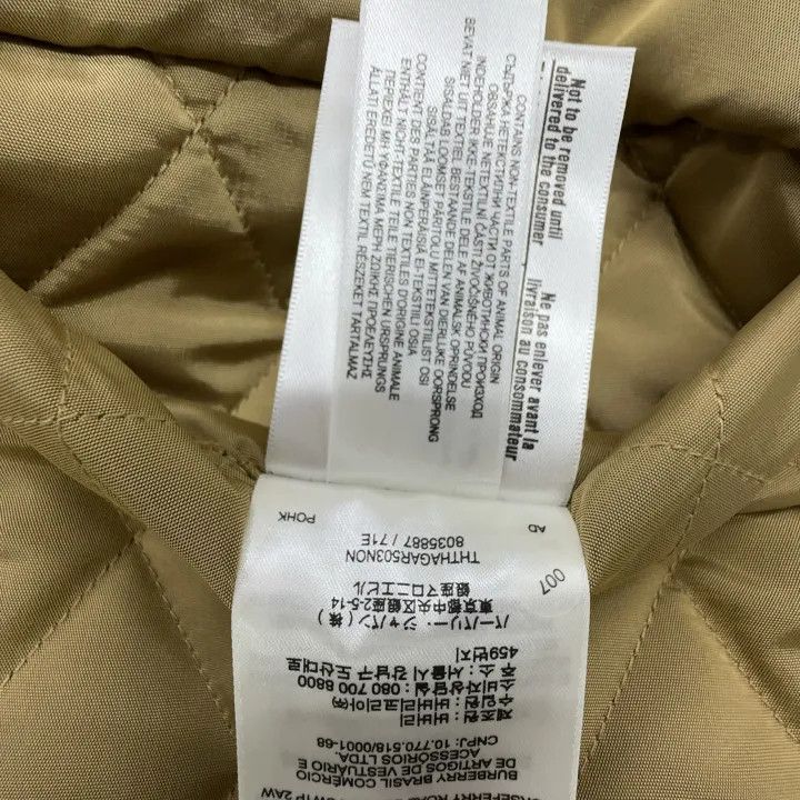 Burberry Burberry Quilted Nylon Canvas Field Jacket 0079 Size XS / US 0-2 / IT 36-38 - 4 Thumbnail