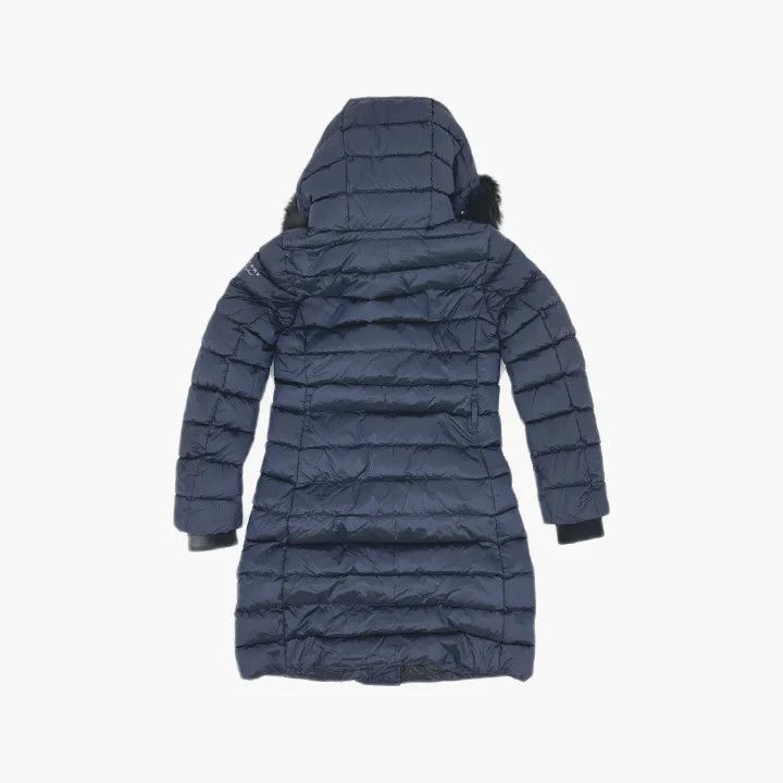 Burberry Burberry Navy Down Jacket with Fur Collar 0079 Size XS / US 0-2 / IT 36-38 - 3 Thumbnail