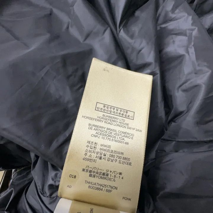 Burberry Burberry Navy Down Jacket with Fur Collar 0079 Size XS / US 0-2 / IT 36-38 - 6 Thumbnail