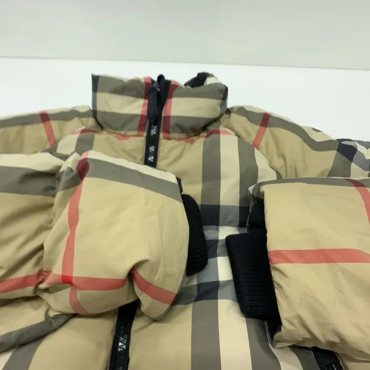 Burberry Burberry Cropped Check Puffer Jacket for Women 0079 Size XS / US 0-2 / IT 36-38 - 9 Thumbnail