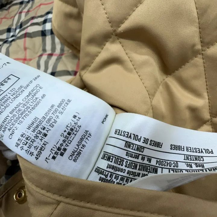 Burberry Burberry Vintage Check Quilted Jacket 0079 Size XS / US 0-2 / IT 36-38 - 4 Thumbnail