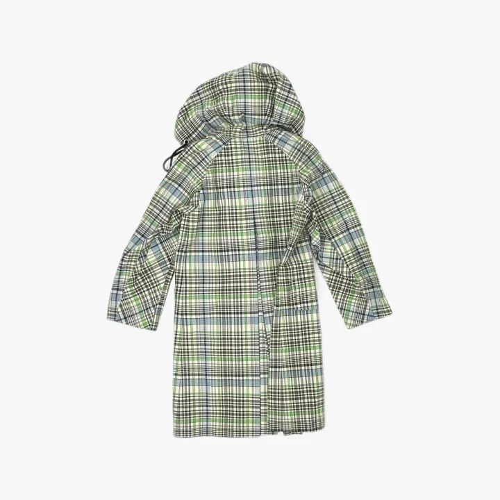 Burberry Burberry Plaid Hooded Long Coat for Women 0079 Size XS / US 0-2 / IT 36-38 - 3 Thumbnail