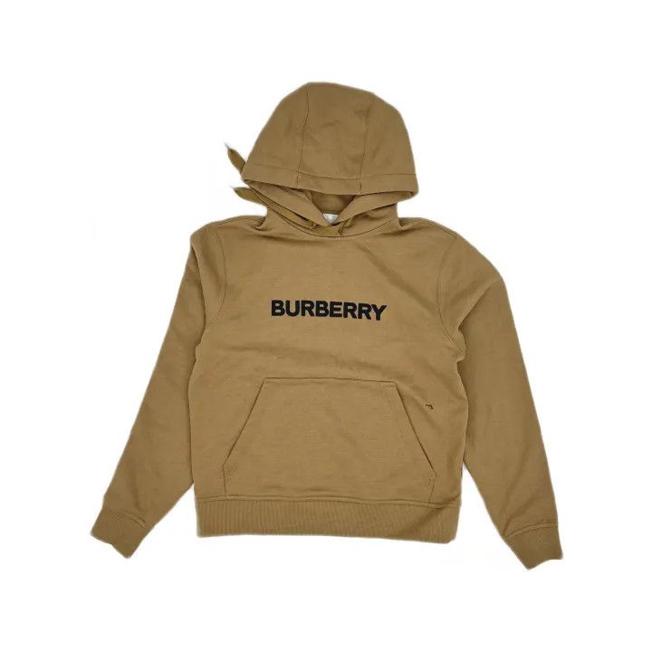 Burberry Burberry Camel Logo Print Women's Hoodie 0079 Size XS / US 0-2 / IT 36-38 - 2 Thumbnail