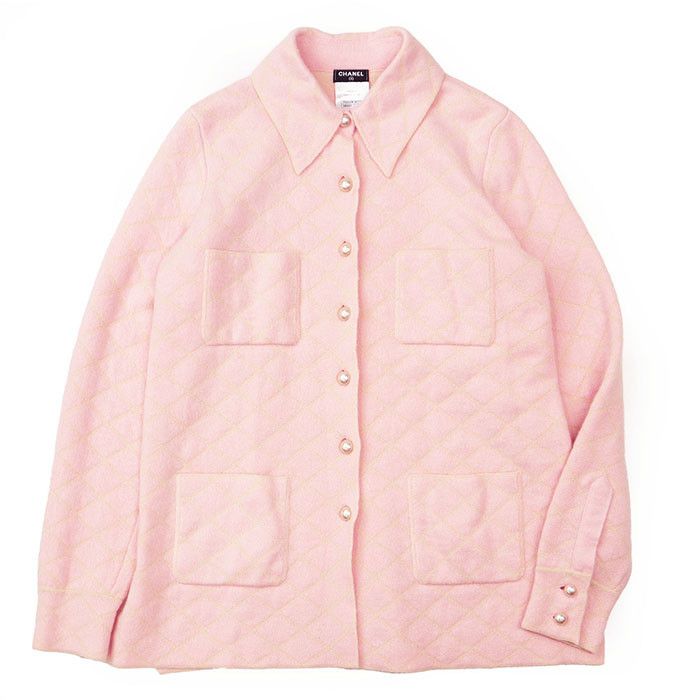 Chanel Chanel Chanel Matelasse Cashmere Silk Jacket Others Outerwear P52423 DUTY FREE for USA Size ONE SIZE - 11 Thumbnail
