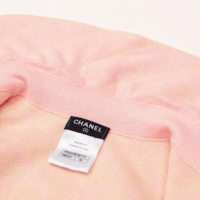Chanel Chanel Chanel Matelasse Cashmere Silk Jacket Others Outerwear P52423 DUTY FREE for USA Size ONE SIZE - 7 Thumbnail