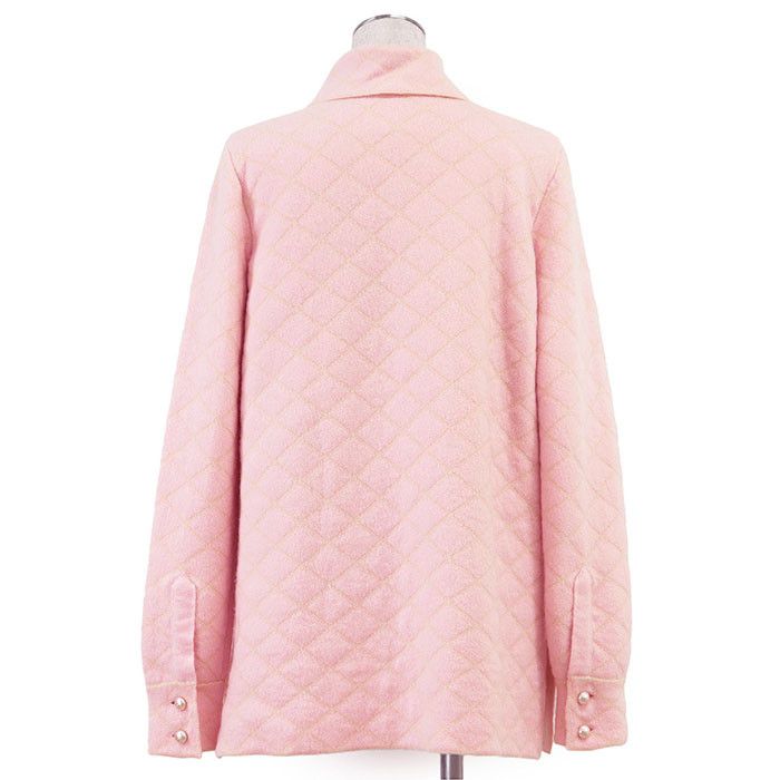 Chanel Chanel Chanel Matelasse Cashmere Silk Jacket Others Outerwear P52423 DUTY FREE for USA Size ONE SIZE - 8 Thumbnail