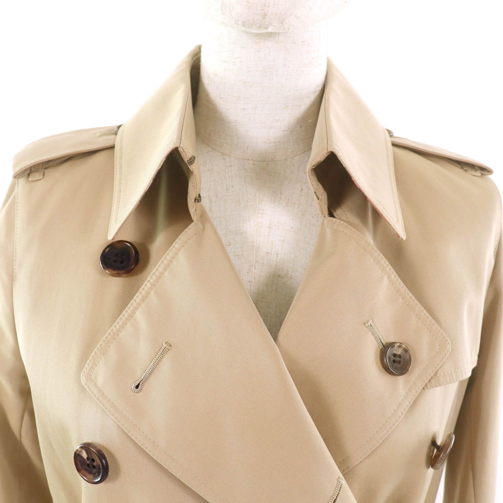 Burberry Burberry Burberry London Trench Coat Wool Liner Trench Coat Cotton Outerwear FRA87-130-51 DUTY FREE for USA Size ONE SIZE - 4 Thumbnail