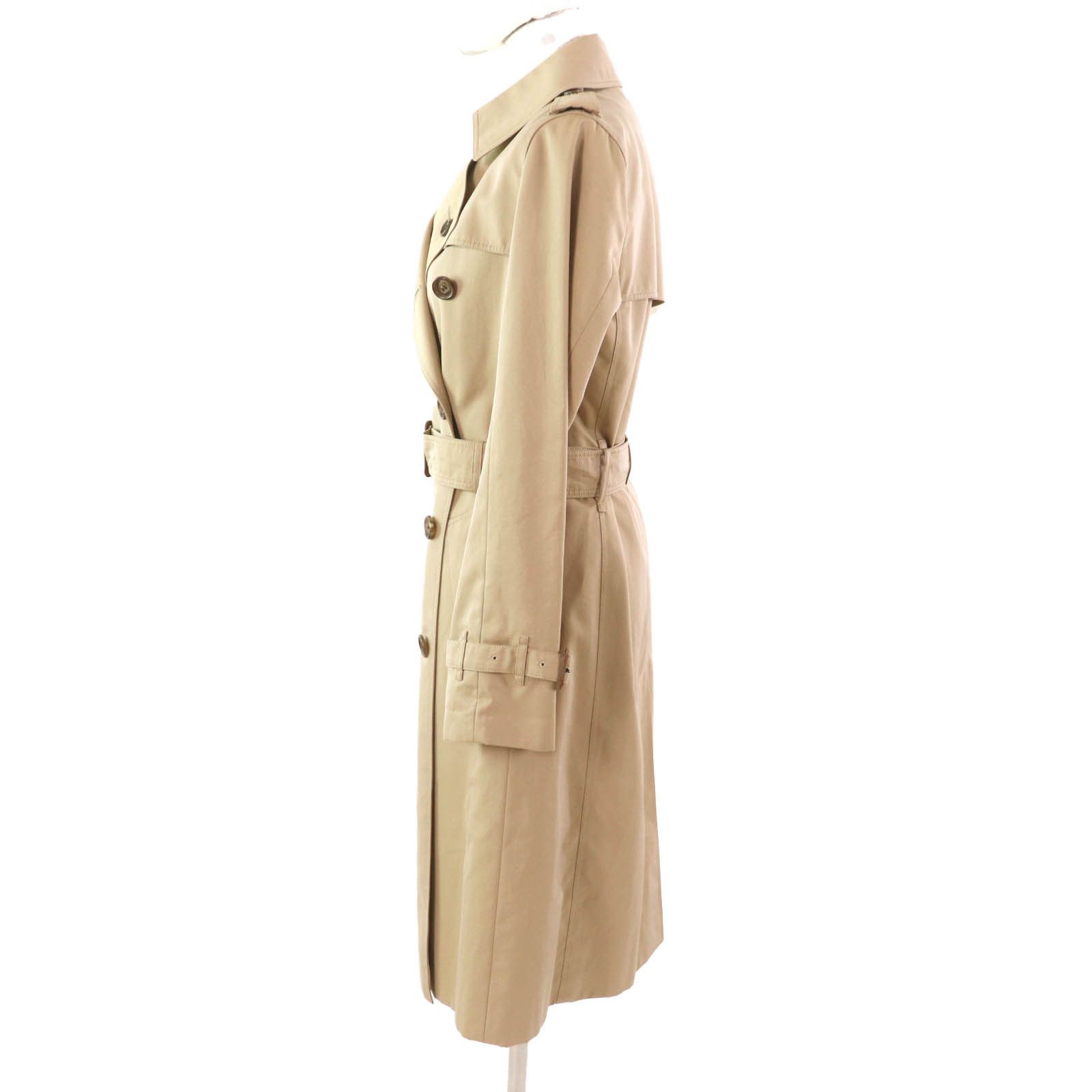 Burberry Burberry Burberry London Trench Coat Wool Liner Trench Coat Cotton Outerwear FRA87-130-51 DUTY FREE for USA Size ONE SIZE - 2 Thumbnail