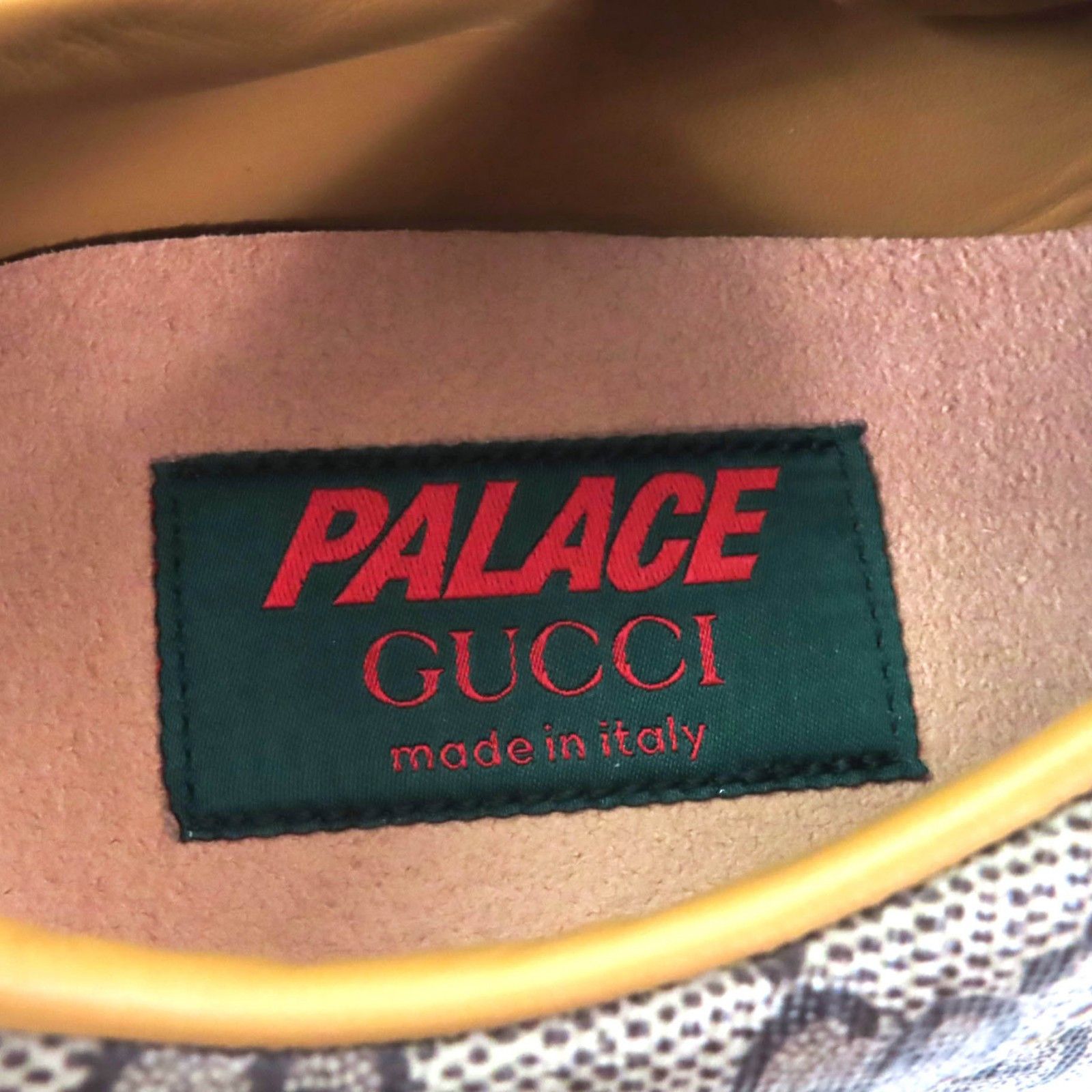 Gucci Gucci Gucci Palace Palace GG Supreme Metal Logo Lace-up Sneakers Canvas Shoes 727940 DUTY FREE for USA Size ONE SIZE - 10 Thumbnail
