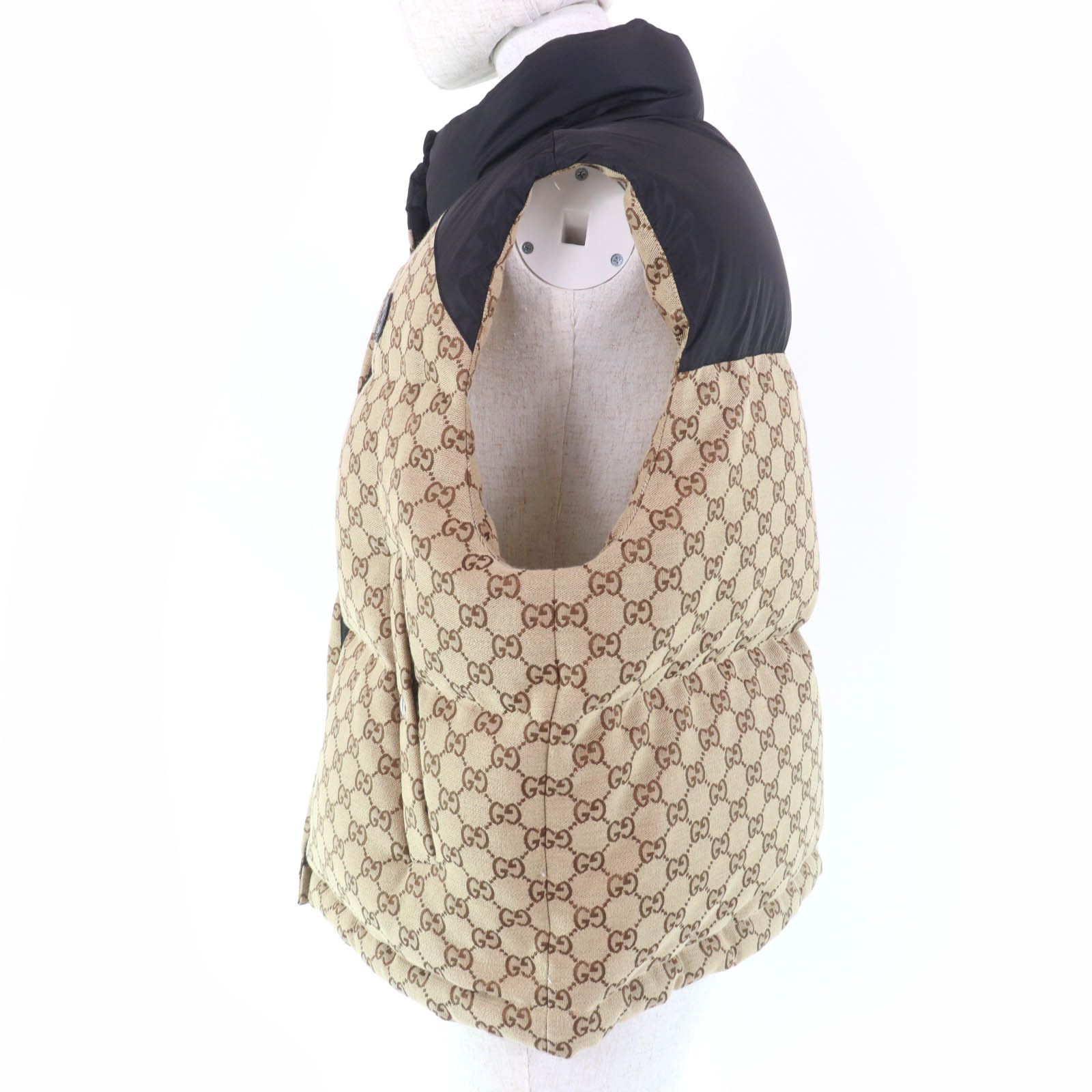 Gucci Gucci Gucci GG cotton canvas down vest Cotton Outerwear 717547 DUTY FREE for USA Size ONE SIZE - 2 Thumbnail