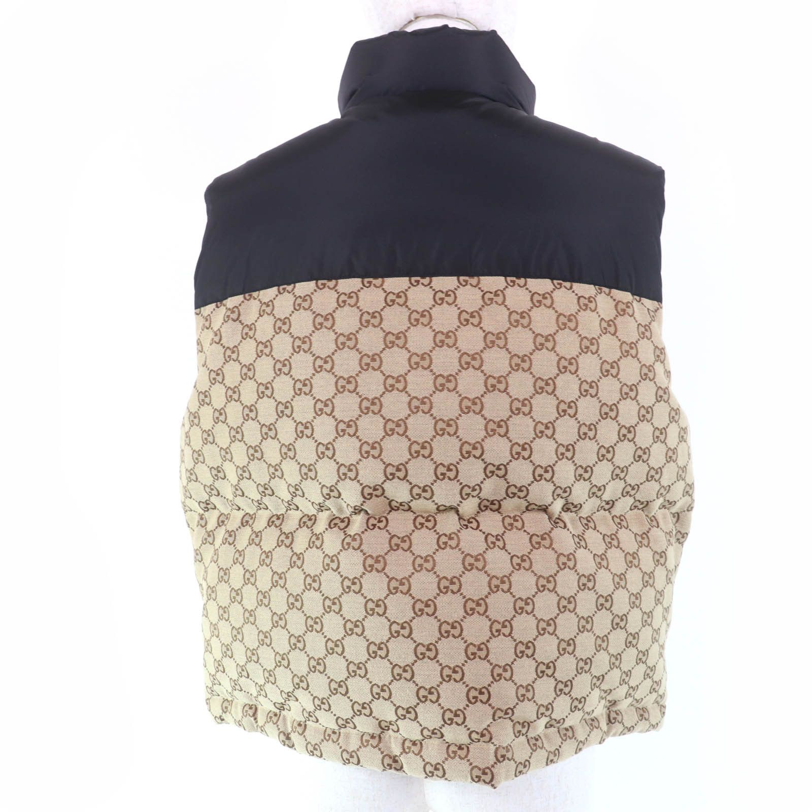 Gucci Gucci Gucci GG cotton canvas down vest Cotton Outerwear 717547 DUTY FREE for USA Size ONE SIZE - 3 Thumbnail