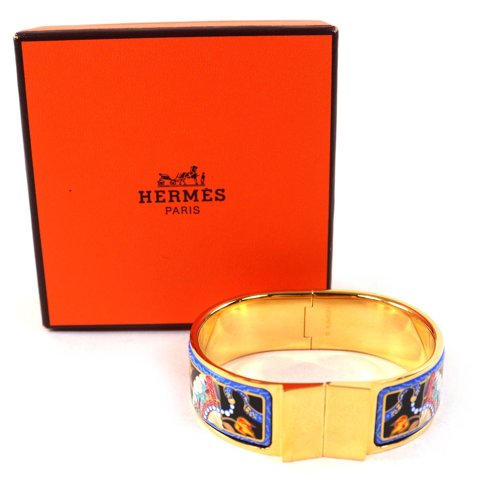 Hermes Hermes Hermes Cloisonne Enamel Bracelet Enamel Bracelet DUTY FREE for USA Size ONE SIZE - 2 Thumbnail