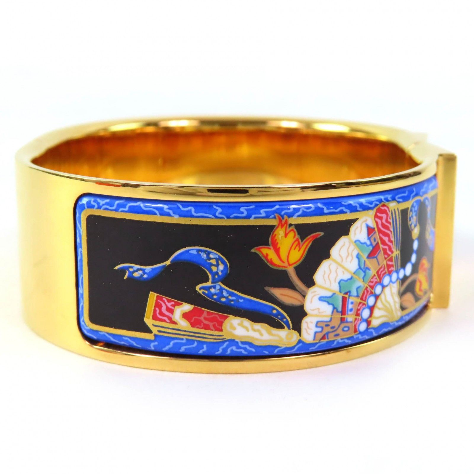 Hermes Hermes Hermes Cloisonne Enamel Bracelet Enamel Bracelet DUTY FREE for USA Size ONE SIZE - 4 Thumbnail