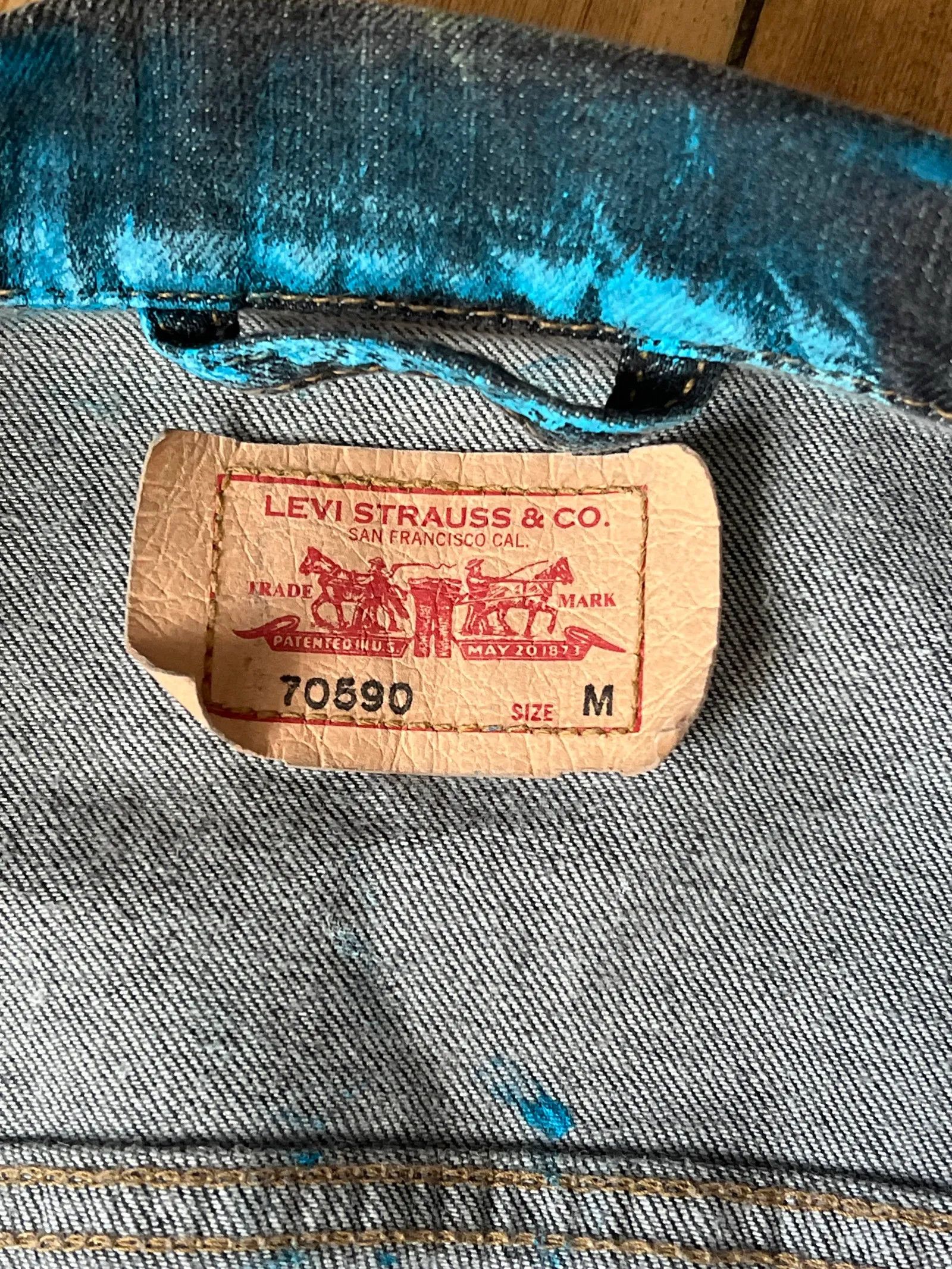 Levi's Levi's Konst på jacka Jeans Size 28" / US 6 / IT 42 - 2 Thumbnail