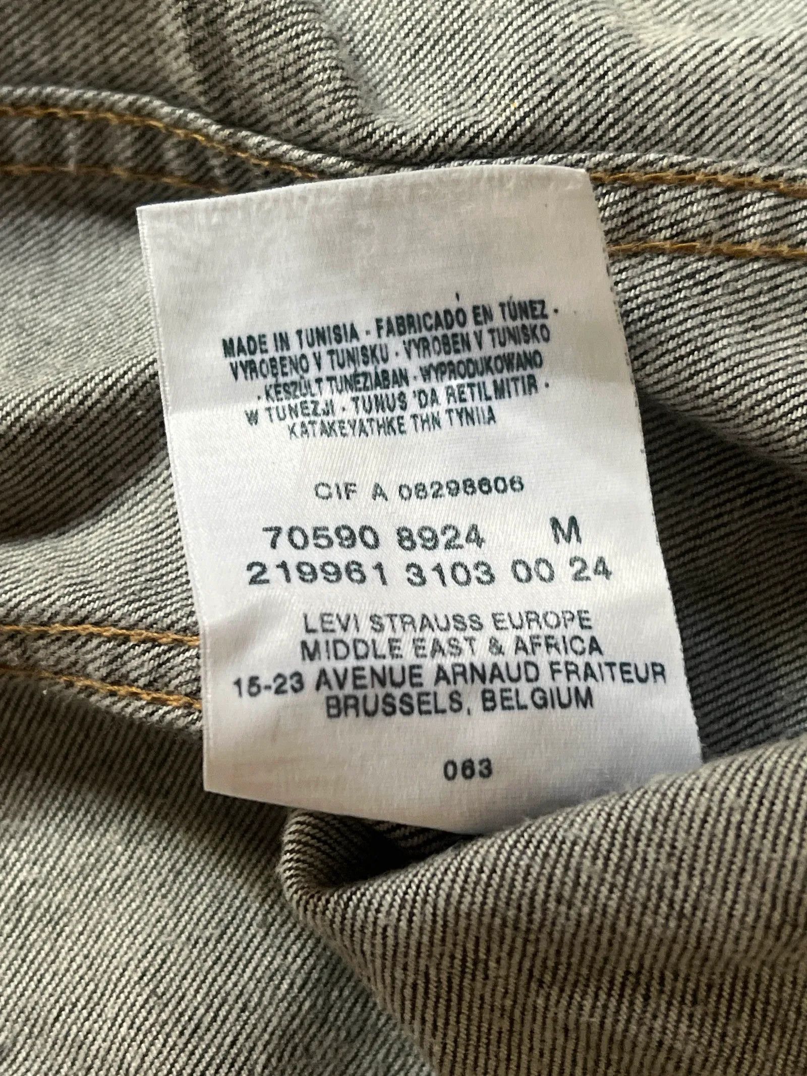 Levi's Levi's Konst på jacka Jeans Size 28" / US 6 / IT 42 - 3 Thumbnail