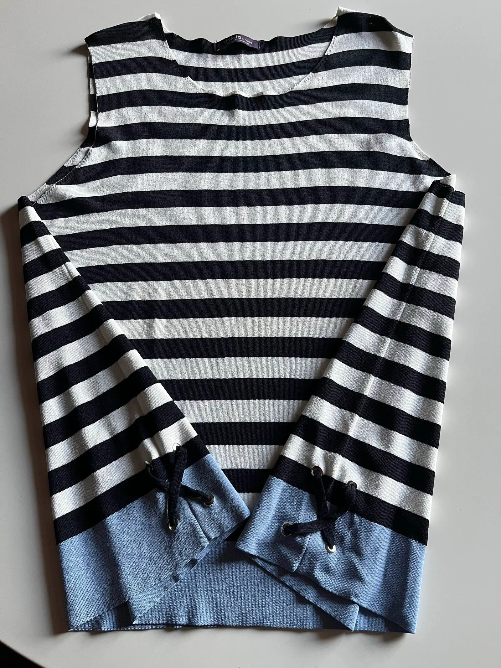 Mango Violeta by Mango Top Size L / US 10 / IT 46 - 6 Thumbnail