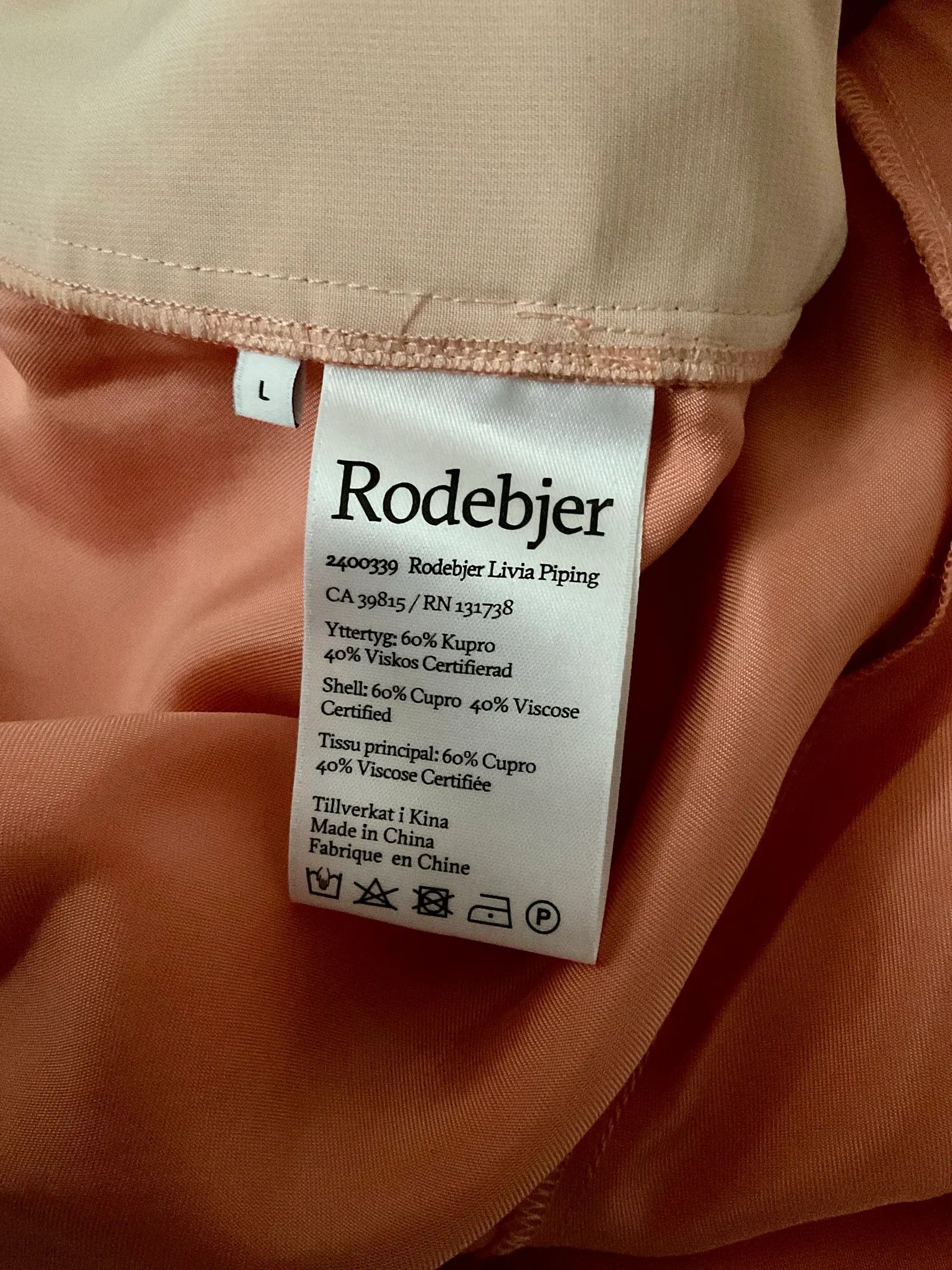 Rodebjer Rodebjer Livia Piping Pants Size 30" / US 8 / IT 44 - 3 Thumbnail