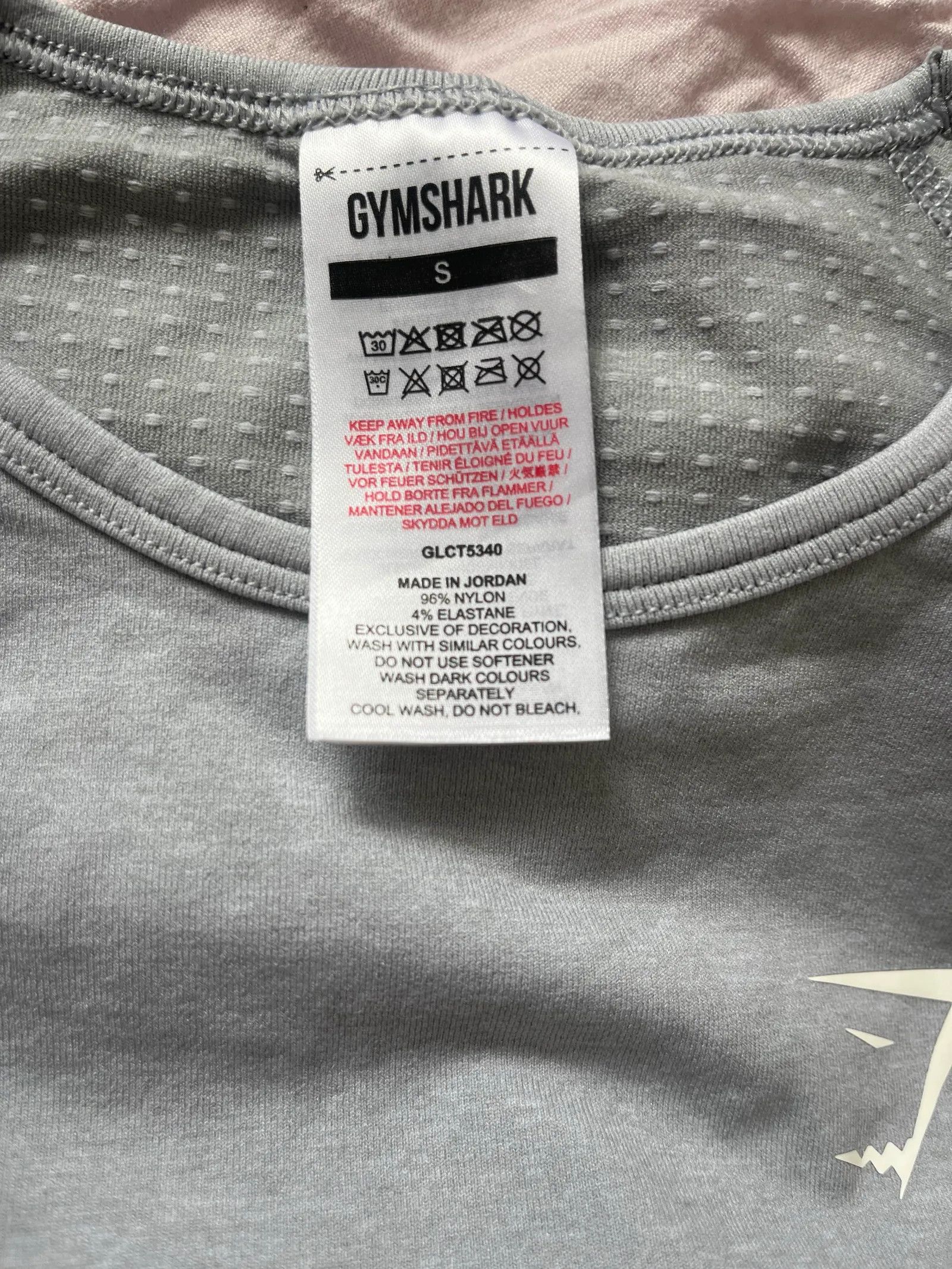 Gymshark Gymshark VITAL SEAMLESS CROP TOP Sweater Size S / US 4 / IT 40 - 3 Thumbnail