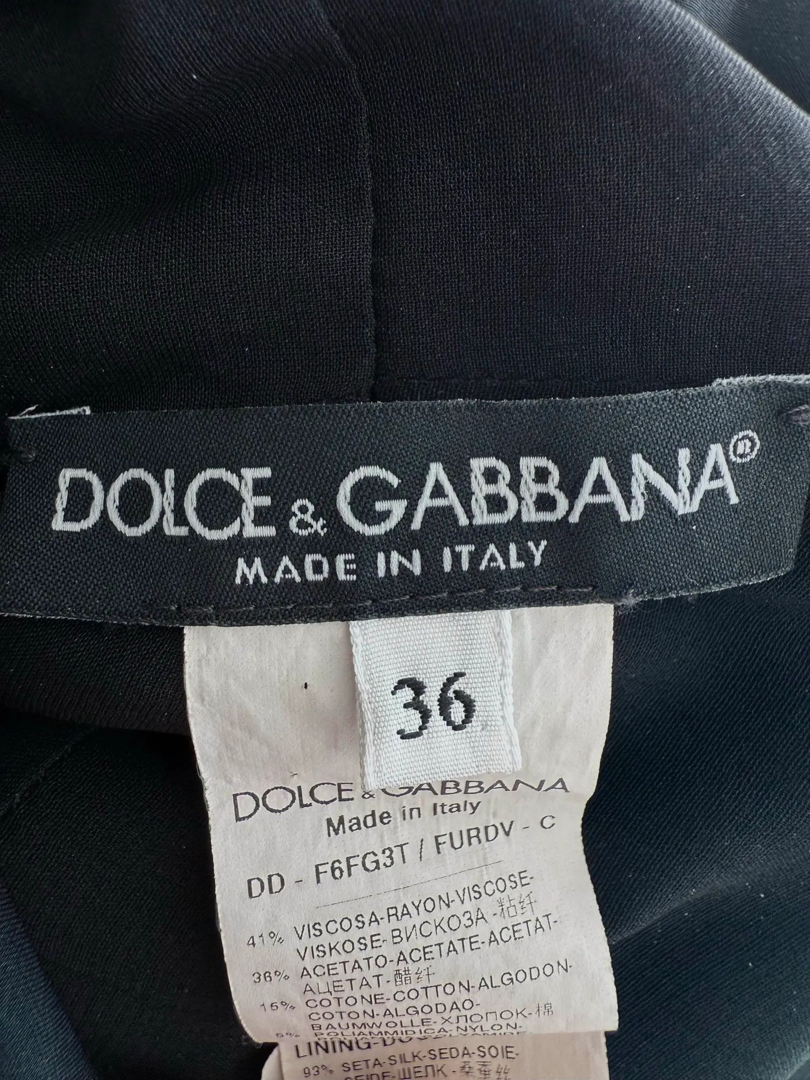 Dolce & Gabbana Dolce & Gabbana Dress Size XS / US 0-2 / IT 36-38 - 2 Thumbnail