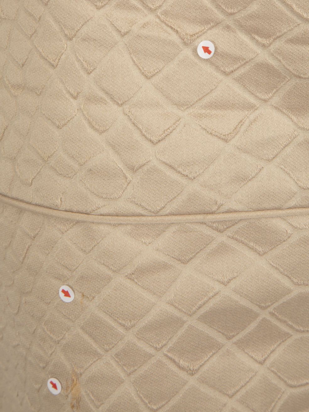 Versace Beige Python Embossed Skirt Size 27" / US 4 / IT 40 - 8 Thumbnail