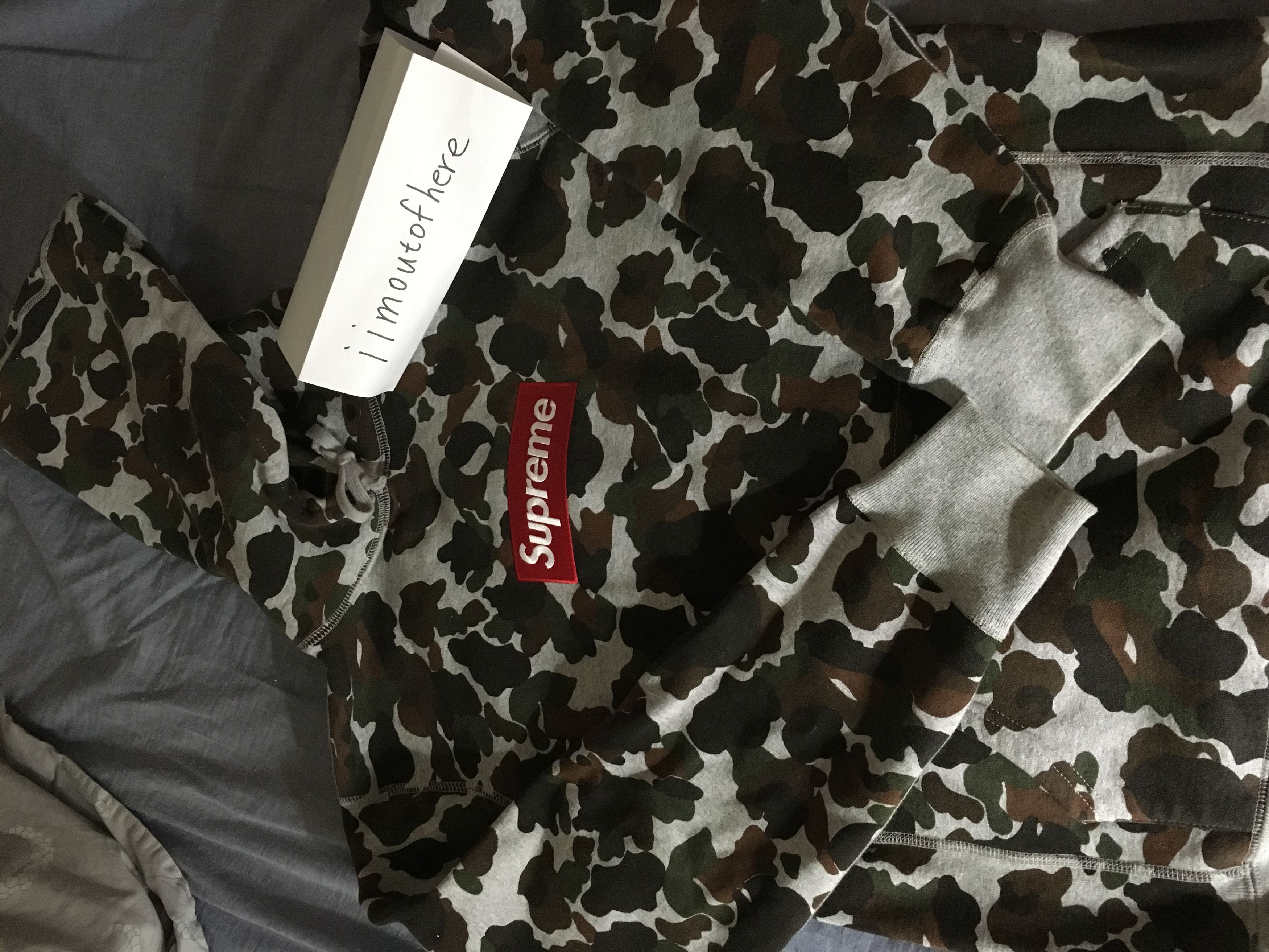 Supreme Supreme 12AW Duck Camo Box Logo Hoodie | Grailed