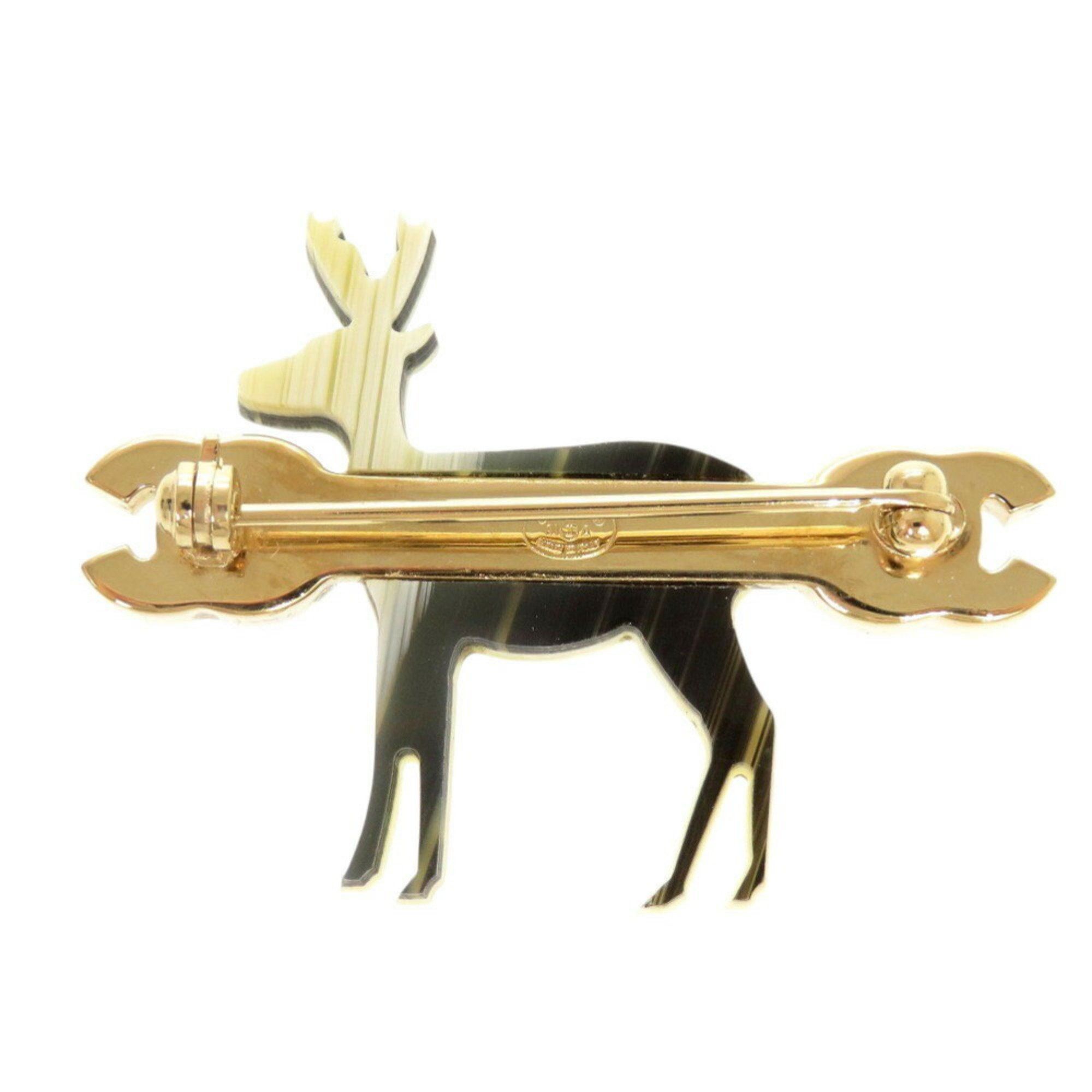 Chanel Chanel Coco Mark brooch Size ONE SIZE - 2 Thumbnail