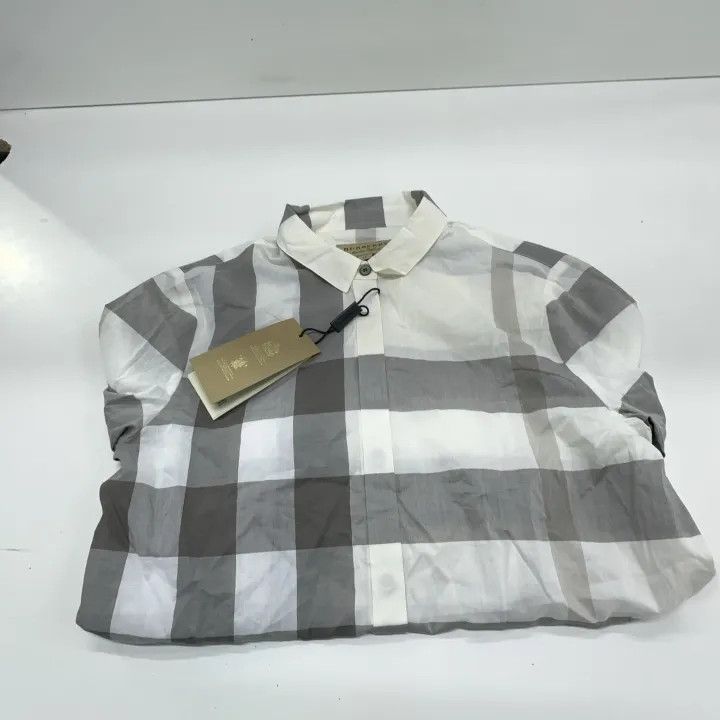 Burberry Burberry Checked Long Sleeve Shirt for Women 0079 Size XS / US 0-2 / IT 36-38 - 6 Thumbnail
