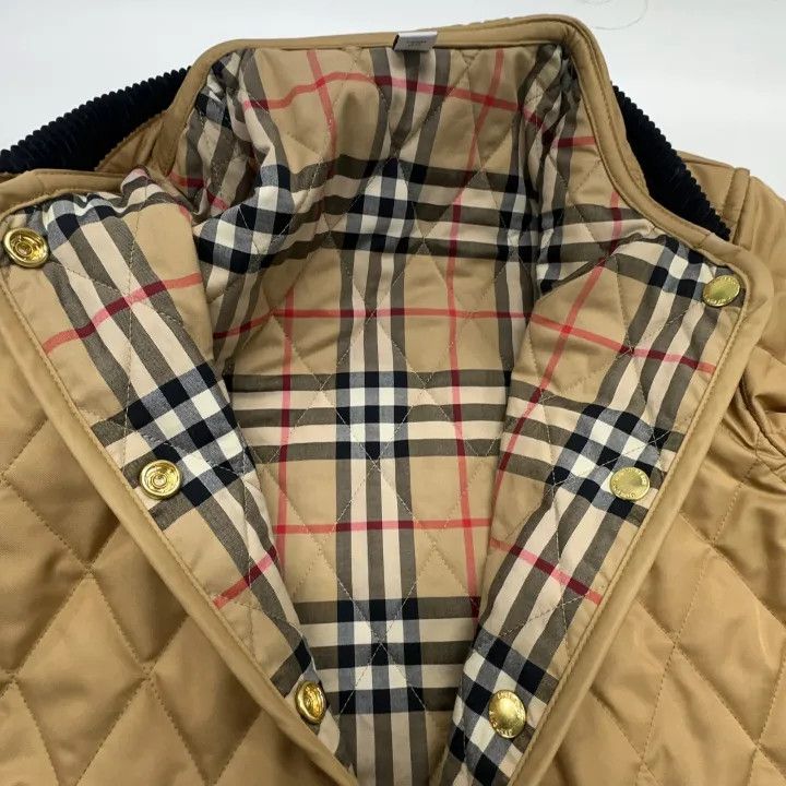 Burberry Burberry Vintage Corduroy Lined Diamond Quilted Jacket 0079 Size XXS / US 00 / IT 34 - 6 Thumbnail