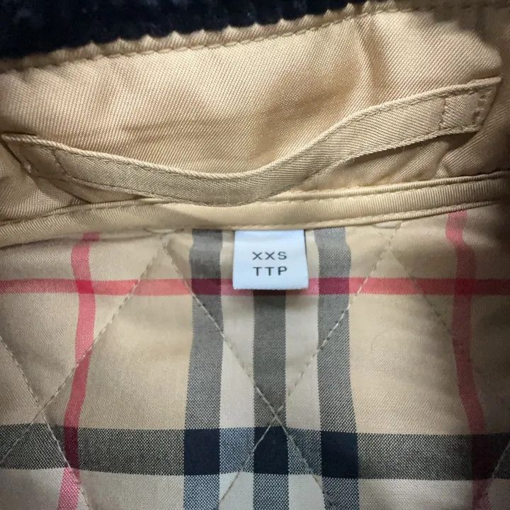 Burberry Burberry Vintage Corduroy Lined Diamond Quilted Jacket 0079 Size XXS / US 00 / IT 34 - 5 Thumbnail