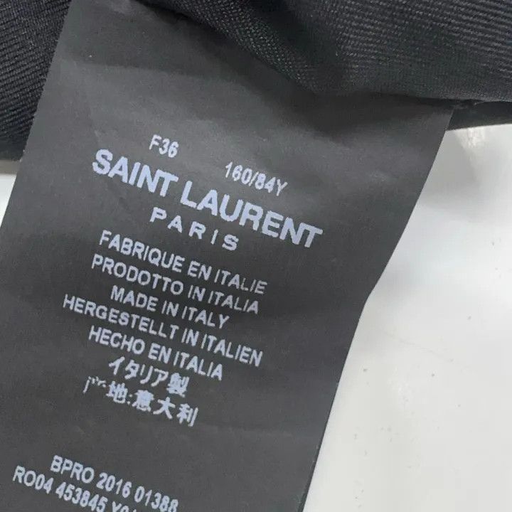 Saint Laurent Paris Yves Saint Laurent Black Dress for Women 0079 Size S / US 4 / IT 40 - 3 Thumbnail