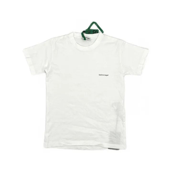 Balenciaga Balenciaga Logo Short Sleeve Top for Women 0079 Size S / US 4 / IT 40 - 2 Thumbnail