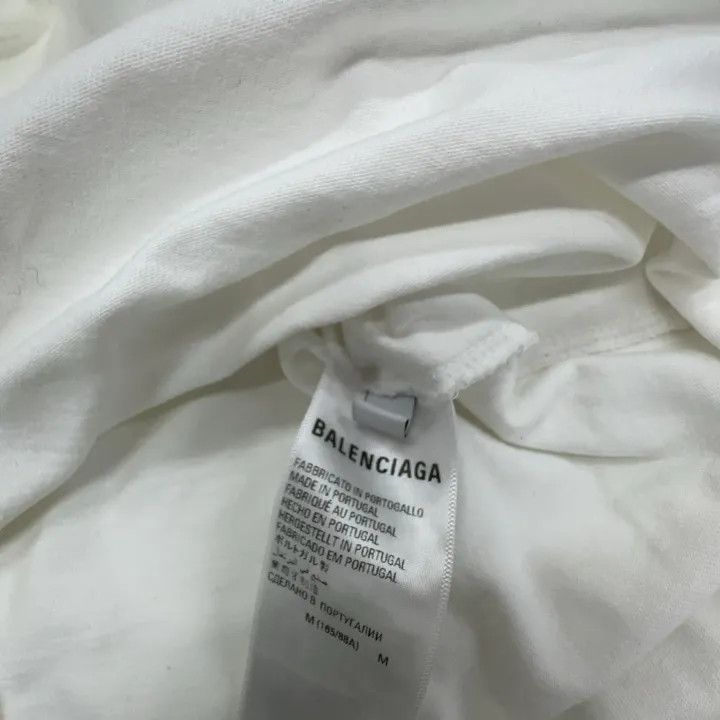 Balenciaga Balenciaga SS22 Logo Print Casual T-Shirt 0079 Size M / US 6-8 / IT 42-44 - 3 Thumbnail