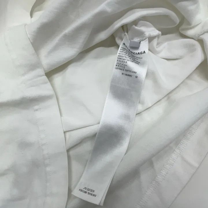 Balenciaga Balenciaga SS22 Logo Print Casual T-Shirt 0079 Size M / US 6-8 / IT 42-44 - 4 Thumbnail