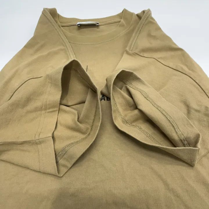 Balenciaga Balenciaga Brown Logo Print Casual T-Shirt 0079 Size M / US 6-8 / IT 42-44 - 6 Thumbnail